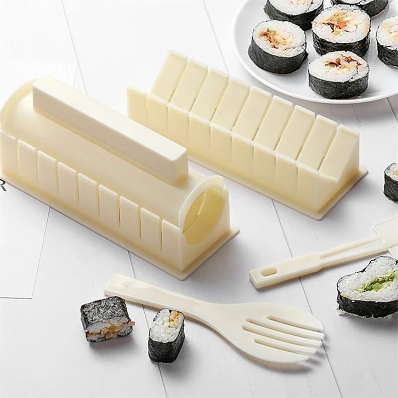 LTS FAFA Sushi riz moule gâteau moule multifonctionnel moule sushi faisant  des outils ensemble cuisine fournitures