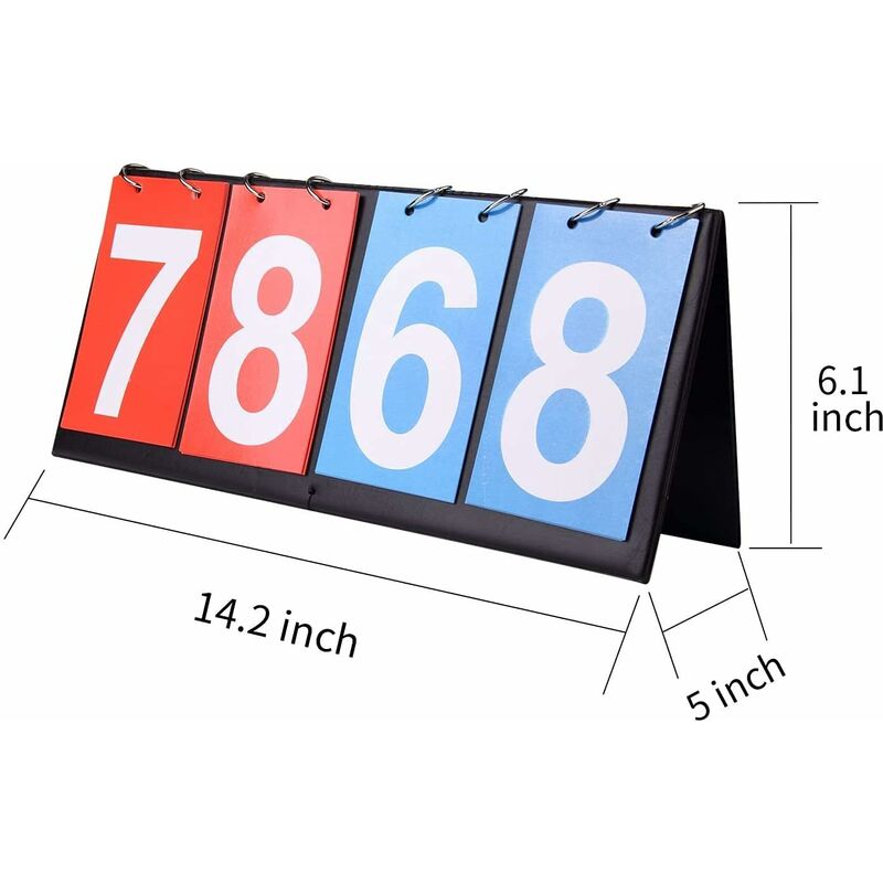 Compteur portable à 5 chiffres, affichage LCD, pour bureau, noir et Orange  - AliExpress