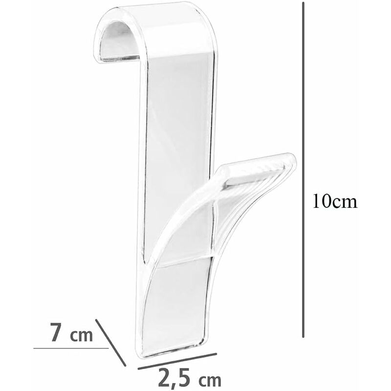 LTS FAFA 6 cintres blancs porte-serviettes chauffants radiateur Rail  baignoire crochet support cintre écharpe rétractable