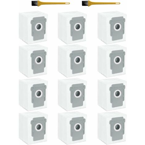 Lot de 14 Sacs d'aspirateur pour IRobot Roomba i7/i7+/i3/i3+/i4/i4+/i6/i6+/i8/i8+/S9/S9+/j7/j7+/E5/E6/E7  Sac de rechange pour IRobot Roomba I7 Kit d'accessoires
