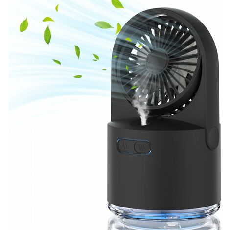LTS FAFAVentilateur à main Mini ventilateur pliable ventilateur  rechargeable ventilateurs portables USB avec batterie 4000 mAh pour voyage  bureau
