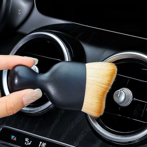 Brosses de détail intérieur de voiture, brosse de nettoyage