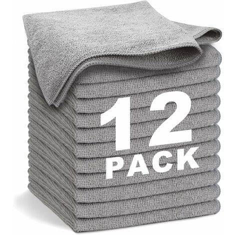 Pack 5 chiffons microfibre | Lavants dépoussièrants | Super absorbants