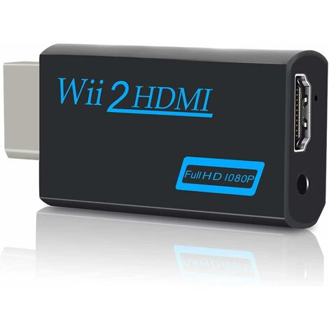 Couleur blanche - Convertisseur adaptateur Wii vers HDMI, câble