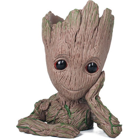 8€ sur Lot de 2 Pot de fleurs Guardians of the Galaxy Baby Groot 14 cm -  Jardinières et bacs - Achat & prix