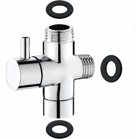 Kit Douchette wc - Pulvérisateur de bidet en acier inoxydable avec  inverseur de douche à 2 voies, tuyau télescopique de 150 cm et support de  douche : : Bricolage