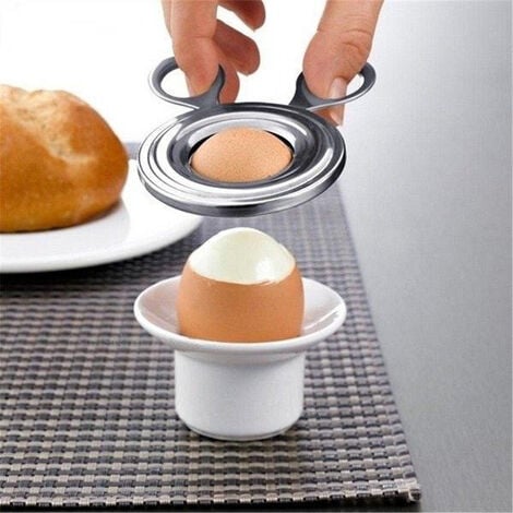 Ensemble de gobelets à œufs en acier inoxydable Œufs durs et porte-outils  de plateau souple Cuisine, or