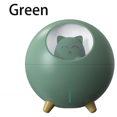 LTS FAFA 1pcsNew Planet Cat Humidificateur.Veilleuse couleur USB