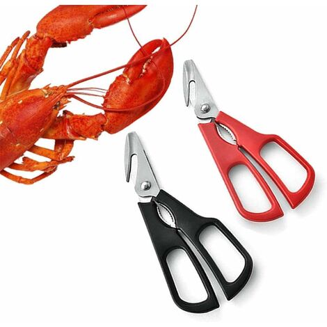 Ciseaux à homard en acier inoxydable pour crabe, poisson, fruits