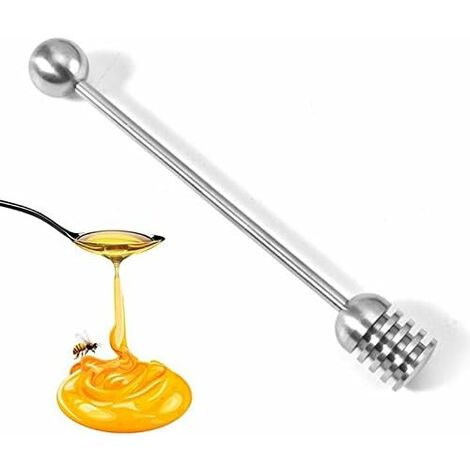 LTS FAFA Cuillère à miel en acier inoxydable 304 Cuillère à miel - Agitateur  à café Sirop