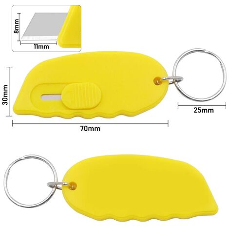 LTS FAFA Couteau à colis express multifonctionnel portable, porte