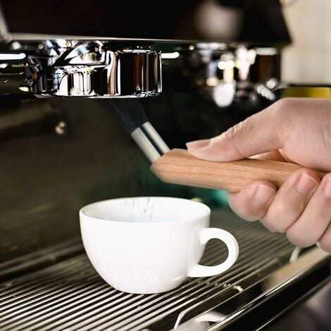 LTS FAFA Brosse de machine à expresso Brosse de nettoyage de café