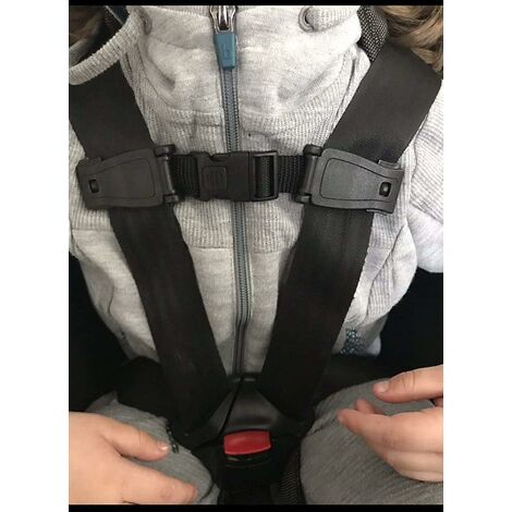 Clip de poitrine de sécurité pour bébé en 2 pièces, sangle de ceinture de  sécurité de voiture, empêche l'enfant de retirer les bras du harnais,  boucle de protection de siège d'auto pour