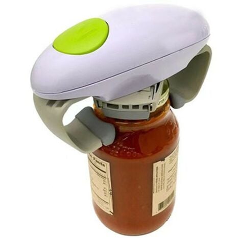 LTS FAFA Ouvre-bocal électrique - gadget de cuisine solide et robuste pour  bocaux scellés - ouvre-bocal
