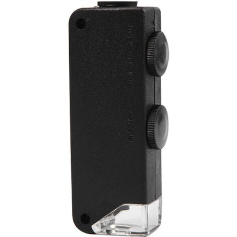 Mini microscope optique de poche x60 loupe portable compacte