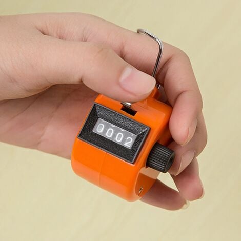LTS FAFA Mini compteur à 4 chiffres boîtier ABS affichage des doigts de la  main comptage