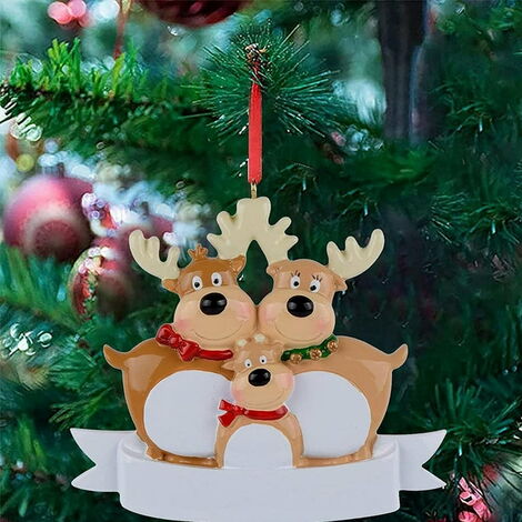 Décoration de Noël renne velours vert - H 40 cm