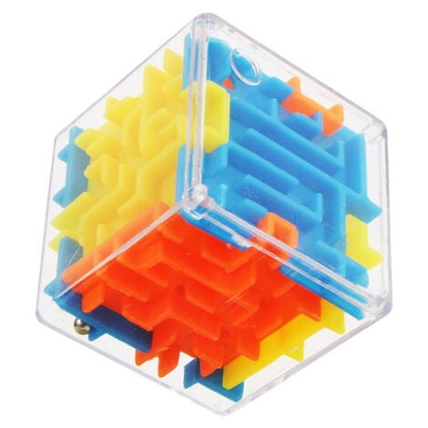 LTS FAFA Labyrinthe/Maze Cube 3D Labyrinthe Boule Cube Rotatif  Développement des Enfants Jouets Intellectuels 1pcs