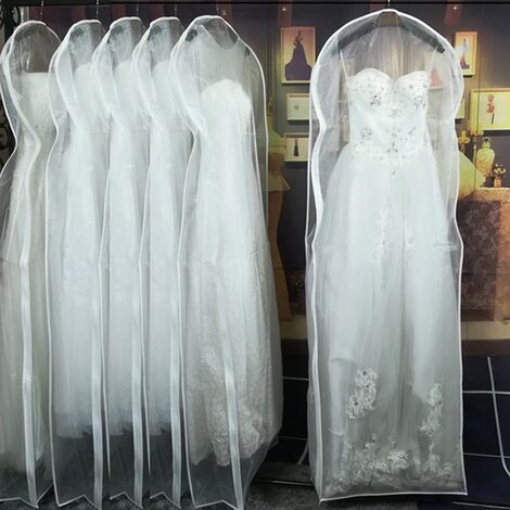 LTS FAFA Sac de robe robe de mariée poche longue housse de protection housse  de protection