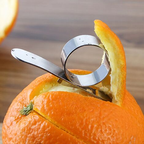 LTS FAFA 2 pièces éplucheur d'orange facile à ouvrir éplucheur d'orange en  acier inoxydable