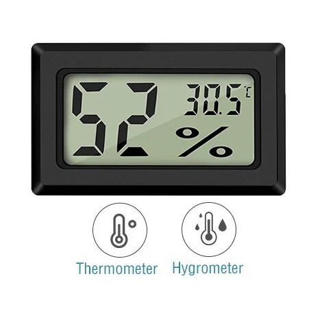 Mini Lcd Thermomètre Numérique Hygromètre Réfrigérateur