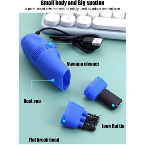 Kit de nettoyage de clavier mini aspirateur USB pour PC ordinateur portable  nett