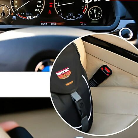 Clip de ceinture de sécurité de voiture universel monté sur véhicule  ceinture de sécurité de voiture boucle de clip ouvre-bouteille