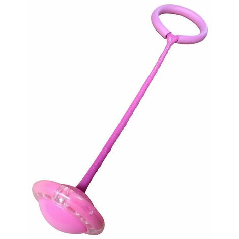 Skip Ball pour les enfants Adultes-pliable Hoop Colorful Light Flas