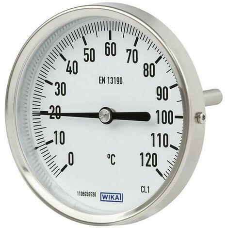 Anlegethermometer Thermometer Bimetall 0 Bis 120 ° C 