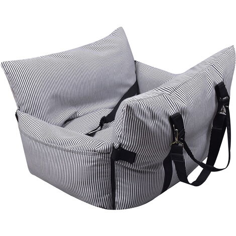 VERCART Seggiolino portatile per cani, seggiolino imbottito per cani, seggiolino rimovibile per cani di piccola e media taglia,52x52cm