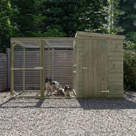 Cheap dog kennels and runs store for sale