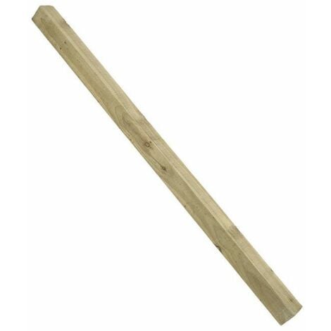7'x3"x3" Forest Sawn Pressure Treated Fence Post (2100mmx75mmx75mm) - Pressure Treated (Sawn Finish)