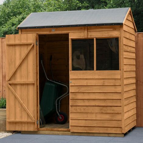 Wooden shed