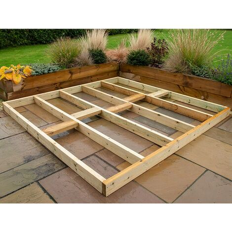 Forest 8' x 8' Composite Decking Kit - Brown (2.4m x 2.4m)