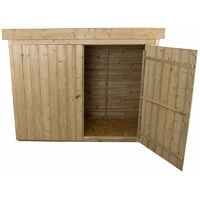 6'x2'6" (1.8x0.8m) Forest Pressure Treated Overlap Large Pent Outdoor Store