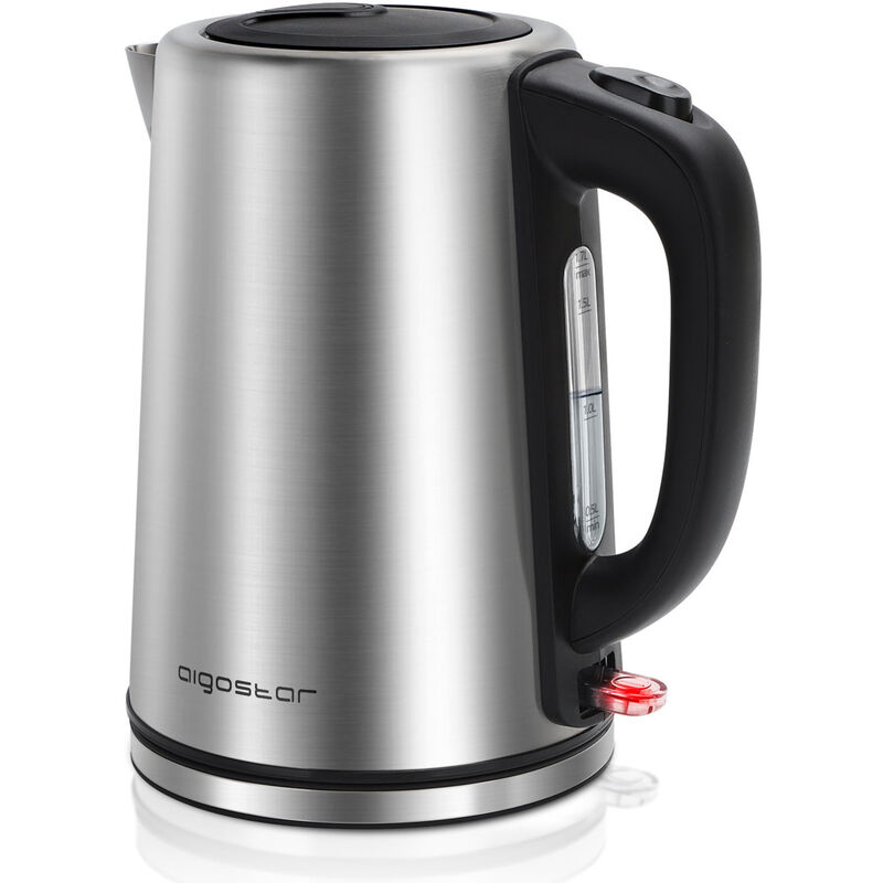 Aigostar King - Stainless Steel Electric Kettle 1.7L, 1100 Watts Hot Water Heater