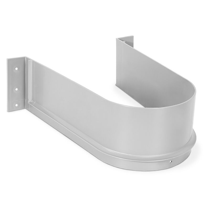 SALVA SIFON BILE PARA BAÑOS PLASTICO GRIS PARA CAJÓN DE ESPESOR 16mm.