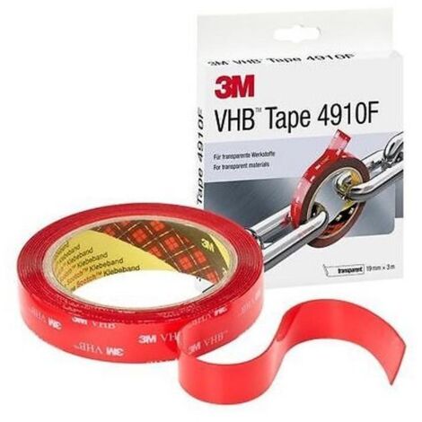 Cinta Doble Cara VHB 4910FBL de 3M 19mm x 3m19mm x 3m
