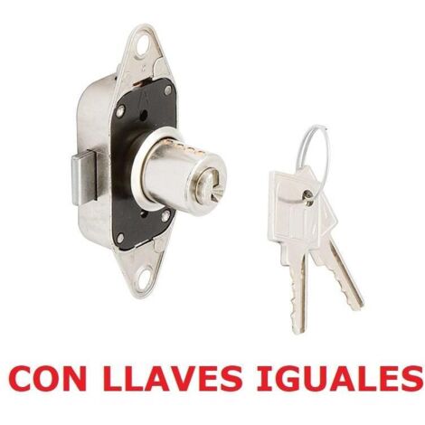 cerradura falleba 2185 cilindro 16x20 m6. con llaves iguales