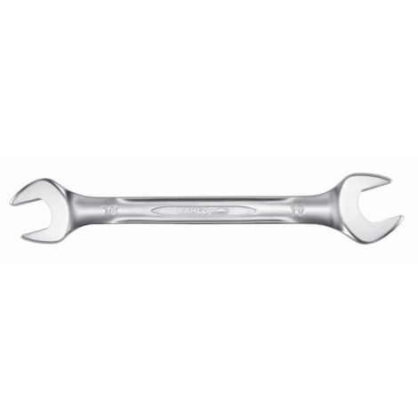 Llave fija plana 16-17mm largo 201mm 2 bocas bahco (1/5)