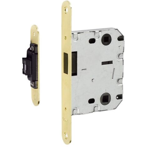 AYR picaporte magnetico unif.70mm laton satinado , 0UNIDADES