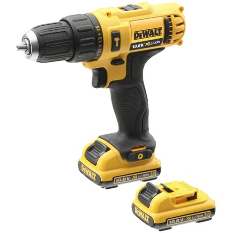 TALADRO PERCUSION DEWALT 12V DCD716D2 2 BATERIAS (1/4)