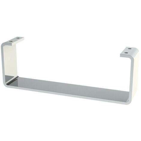 Q&ampQ pata metal uxia h90 250x50 cromo , La pata metálica Uxia es ideal para sofás y muebles, fabricada en metal duradero, con un acabado en cromo y una altura