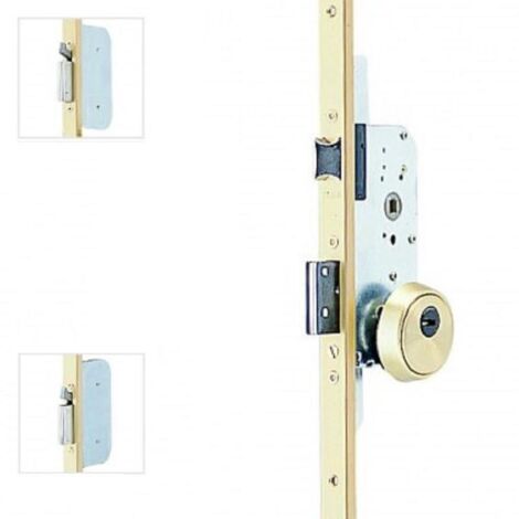 cerradura seguridad 3p tesa tlpnsclae palanca cuello largo 40mm esmaltada sin cilindro