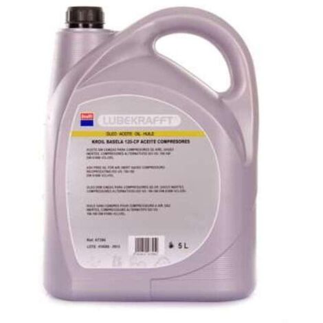 aceite compresor kroil basela 60cp 5l especial compresores, grupos y bombas