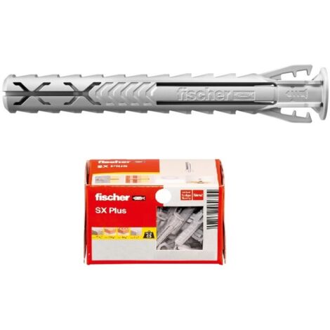 fischer tacos sxl plus 8 gris   8x65   24828-568108 (caja 50 unidades)