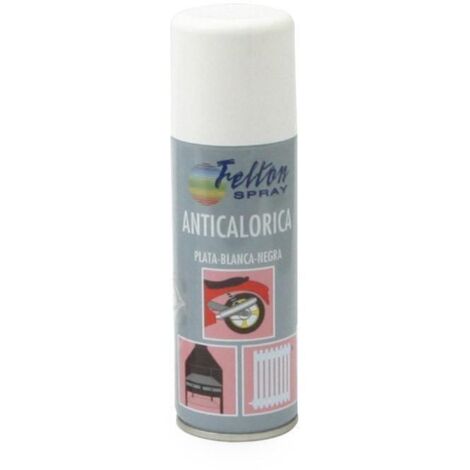 FELTON spray pintura anticalorica blanca 200ml , El Spray Pintura Anticálorica Blanca de 200ml es un producto de alta calidad de la reconocida marca Felton, diseñado para res (1/2)