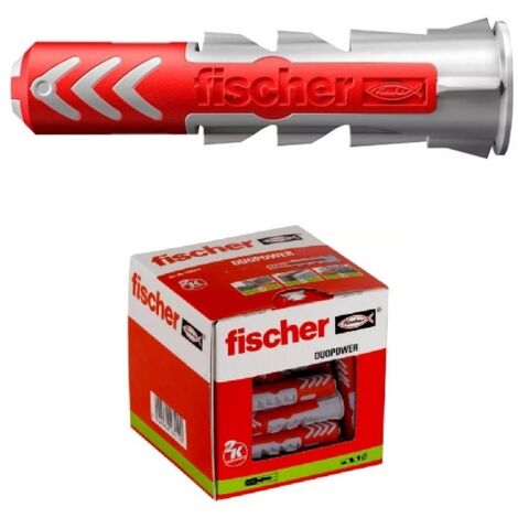 Pack 25 tacos duo power 12x60 538243 fischer