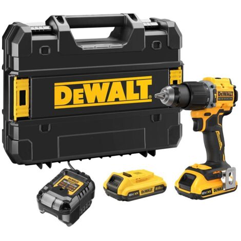 Taladro percutor DeWalt DCD799D2T XR 18V Brushless con 2 baterías 2,0Ah y maletín TSTAK