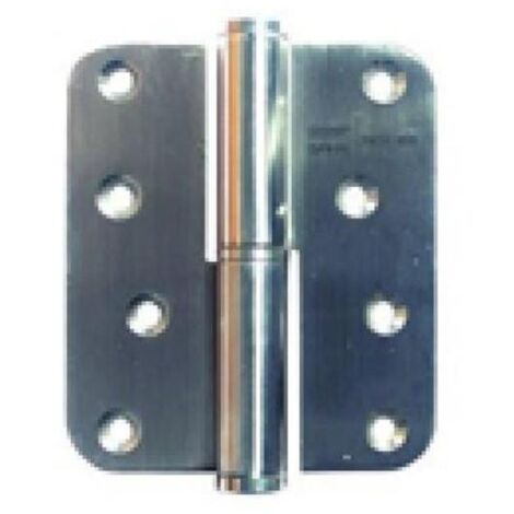 HERRAJES CARPINTERIA pernio inox canto redondo 120-86-3 mano derecha (1/3)